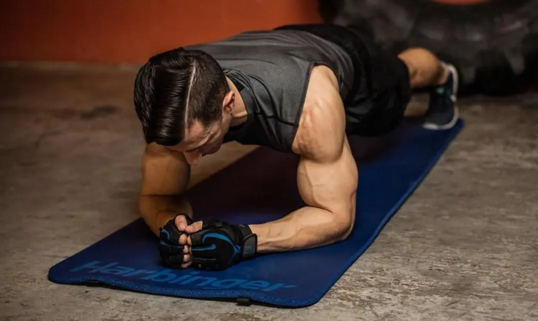 Harbinger Anti-Microbial DuraFoam Fitnessmat - Blauw