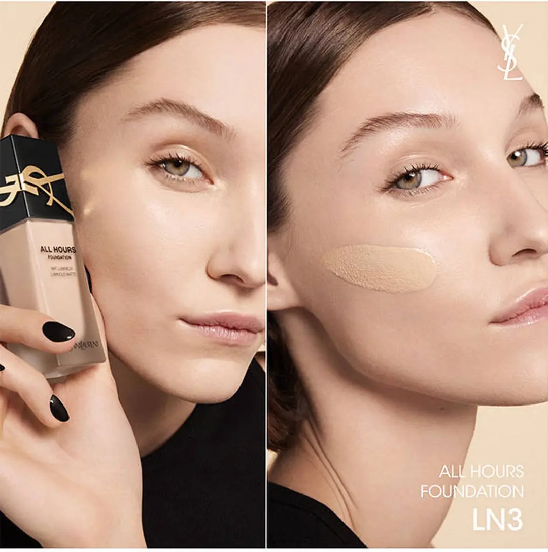 Yves Saint Laurent All Hours Luminous Matte Foundation LN3 - 25ml - afbeelding 6 van 6
