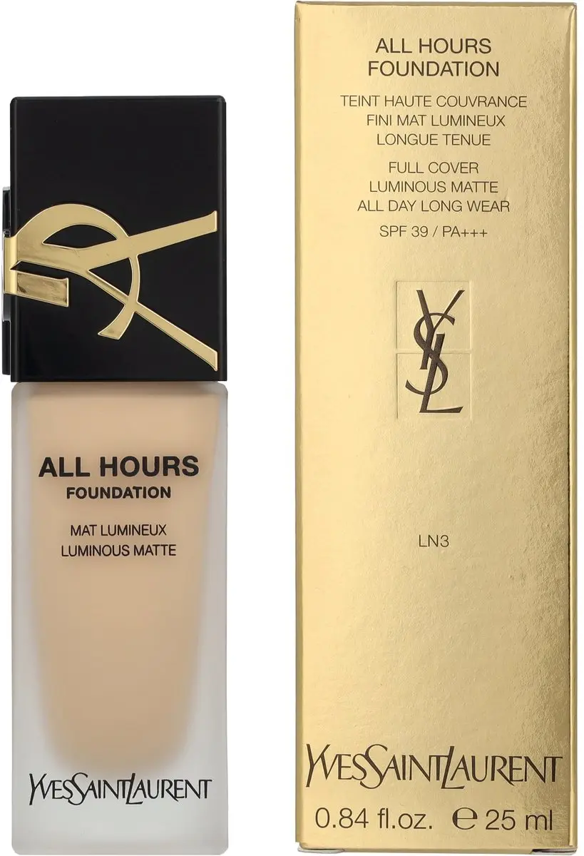 Yves Saint Laurent All Hours Luminous Matte Foundation LN3 - 25ml