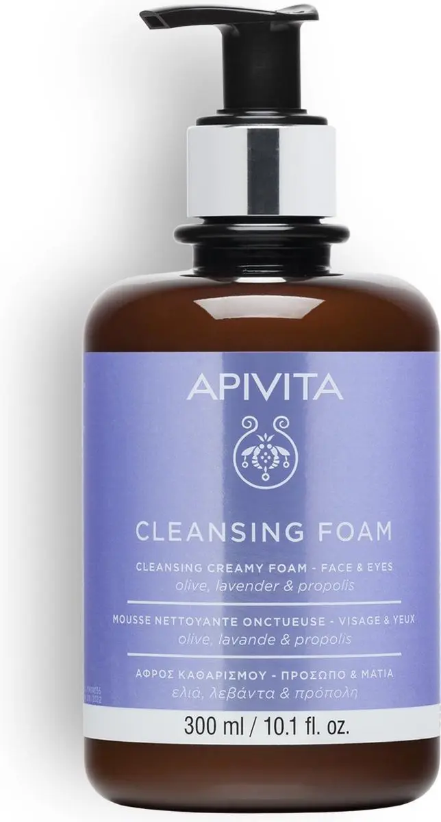 Apivita Cleansing Foam 300ml