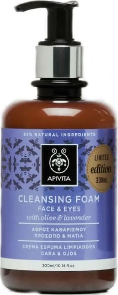 Apivita Cleansing Foam 300ml