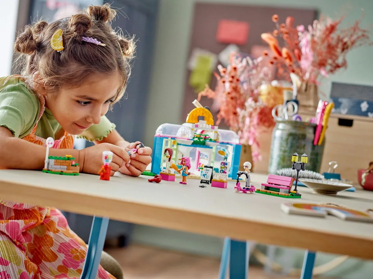 LEGO Friends Kapper 41743 - Creatief Speelgoed - Multicolor