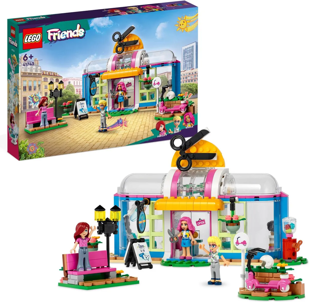 LEGO Friends Kapper 41743 - Creatief Speelgoed - Multicolor - afbeelding 6 van 6