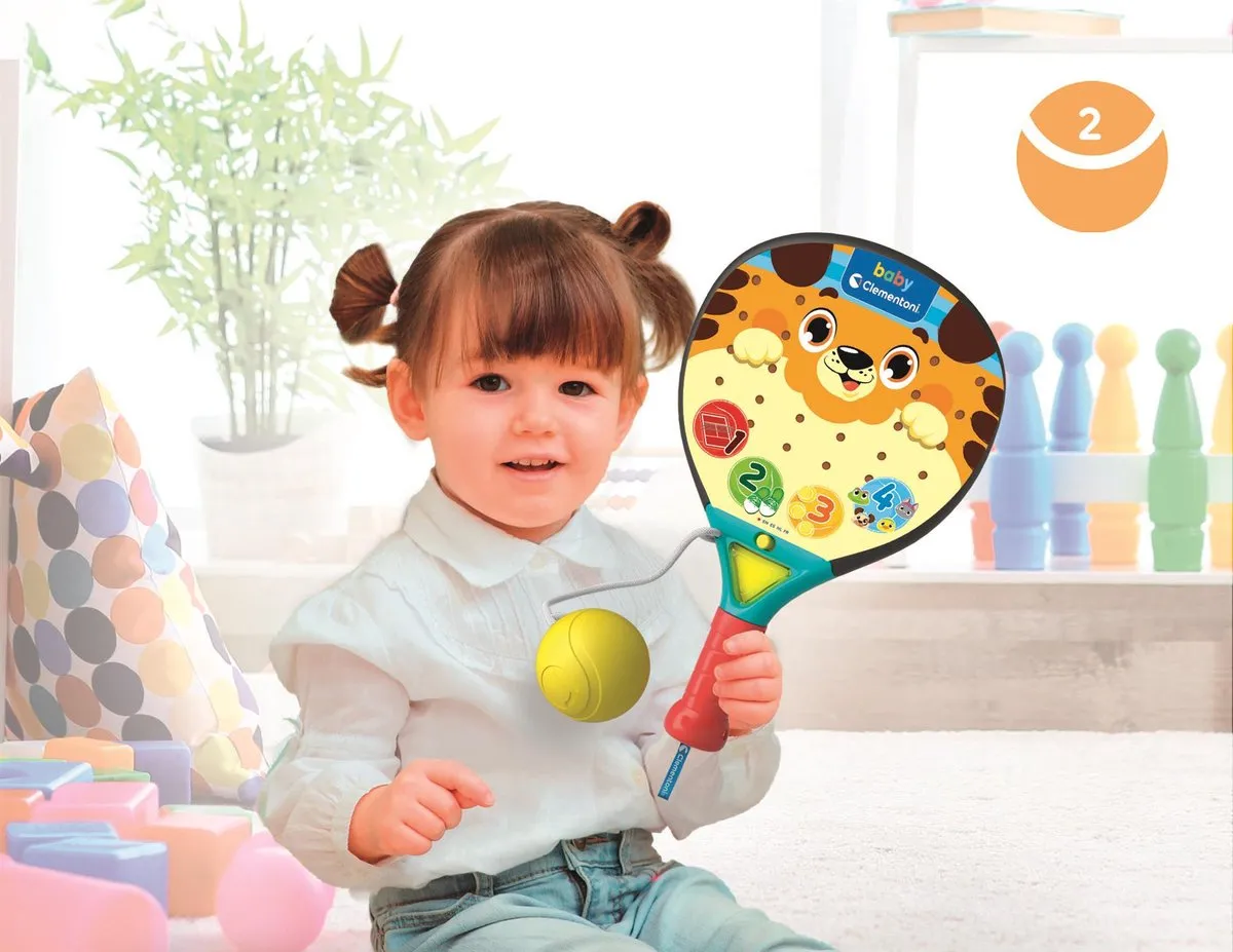 Clementoni Baby Padelracket Elektronisch Activiteitencentrum - Multikleur