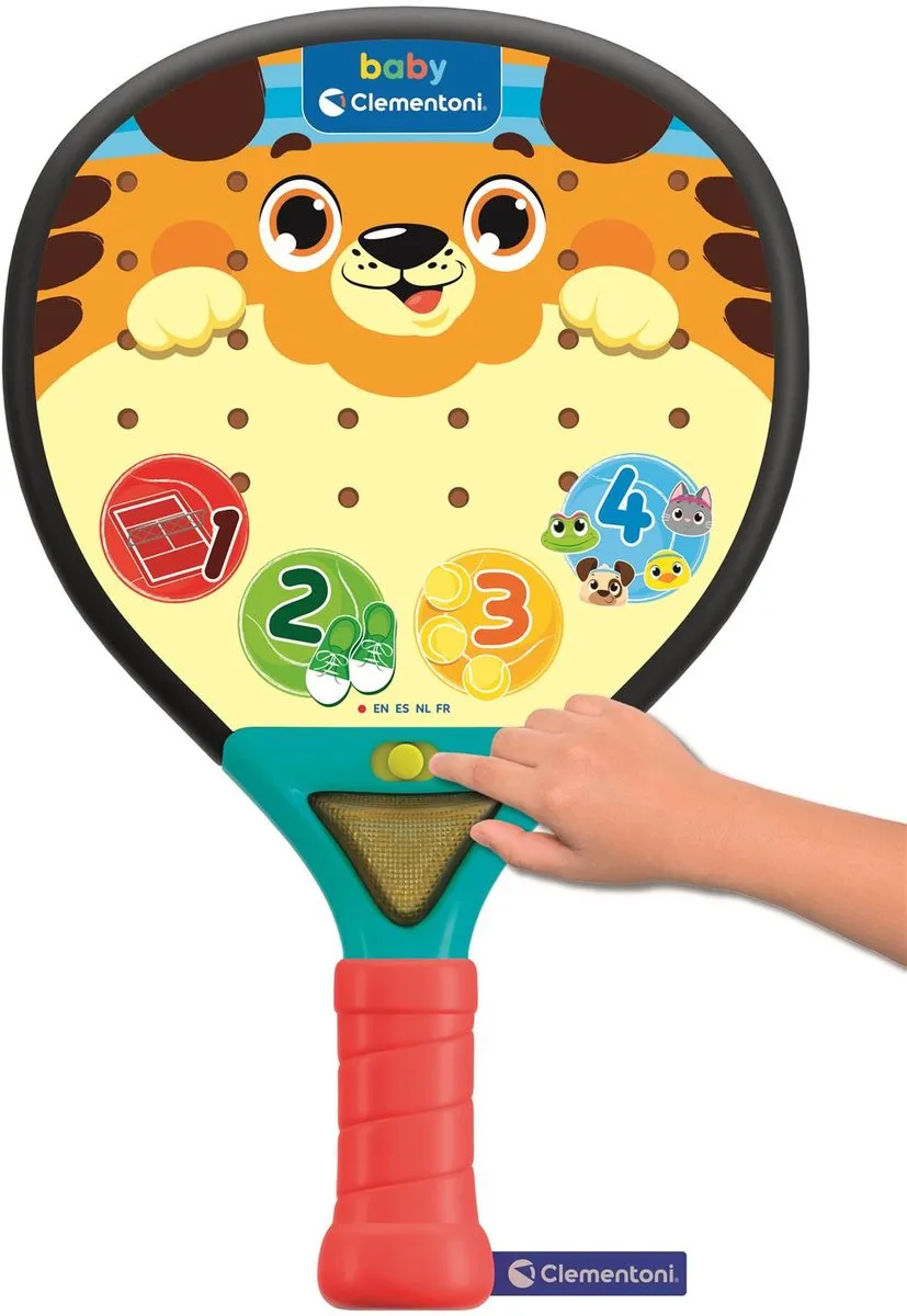 Clementoni Baby Padelracket Elektronisch Activiteitencentrum - Multikleur