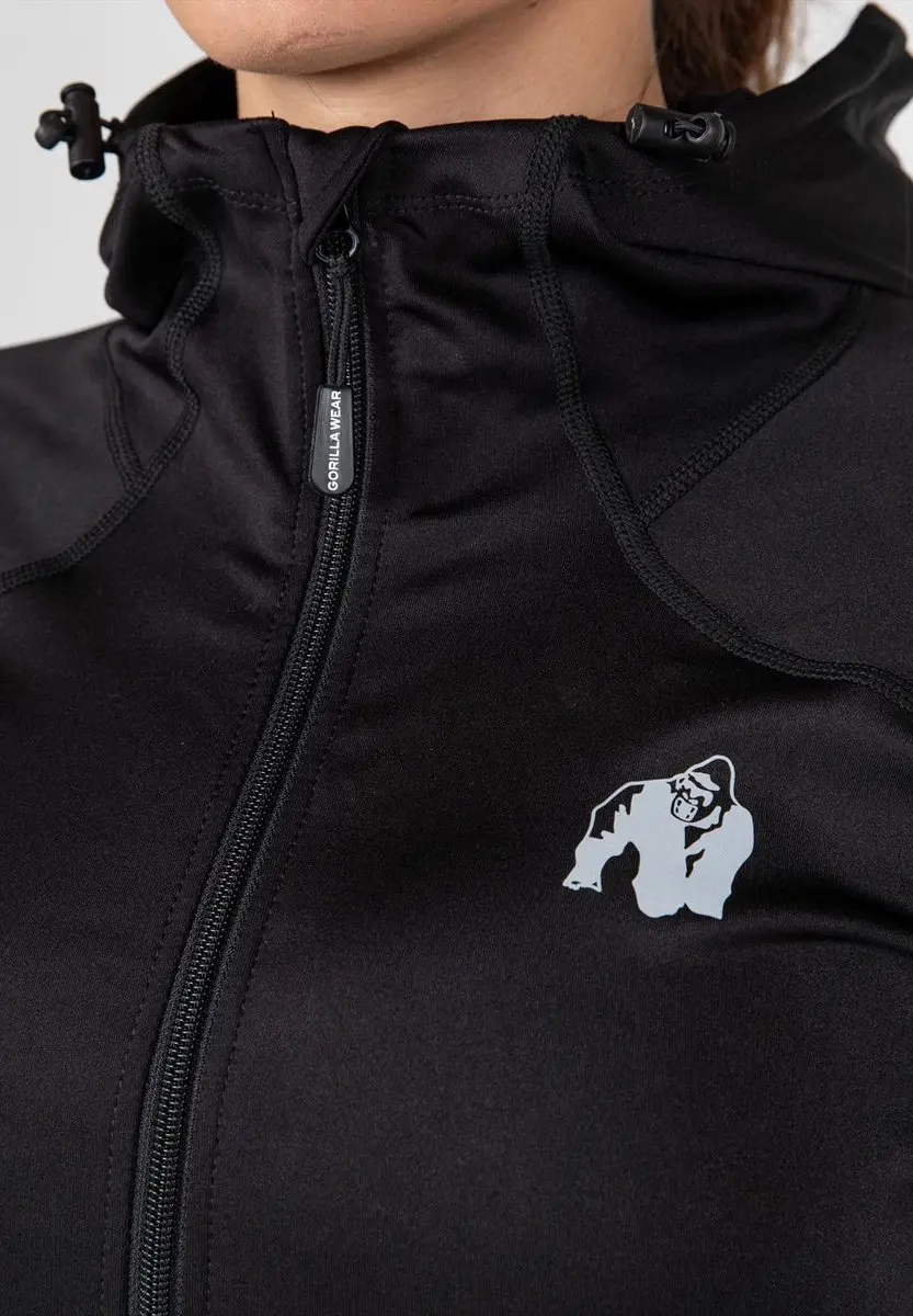 Gorilla Wear Halsey Trainingsjas - Zwart S