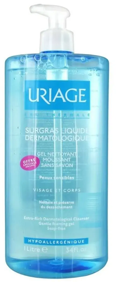 Uriage Supervette Dermatologische Gel 1L - afbeelding 6 van 6