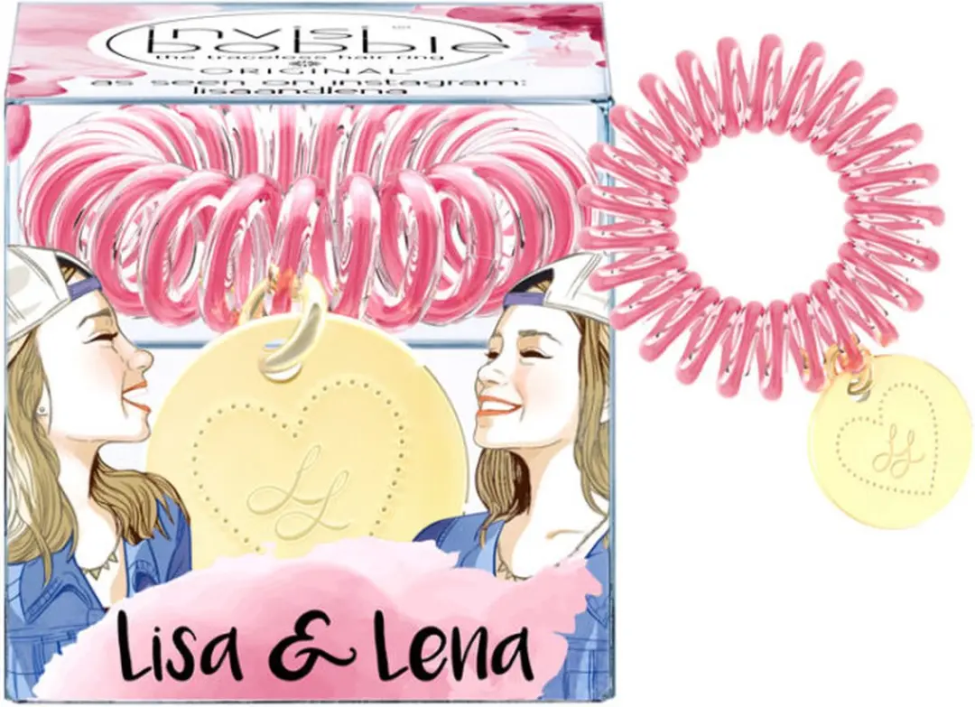 Invisibobble The Traceless Hair Ring Lisa & Lena - Roze