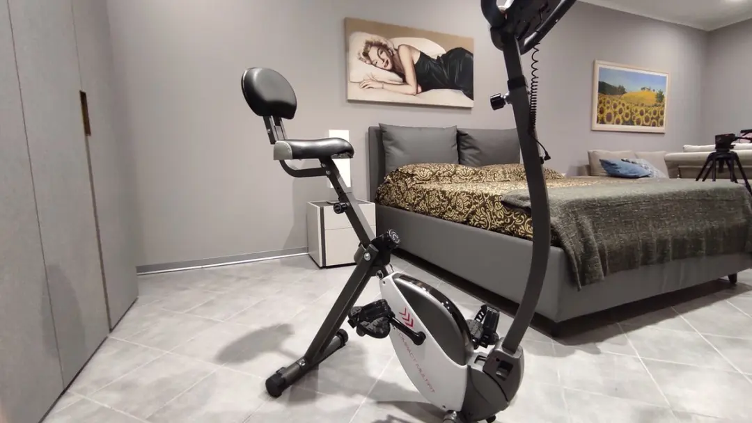 Toorx BRX-COMPACT MULTIFIT Inklapbare Hometrainer - 8 Niveaus - Grijs