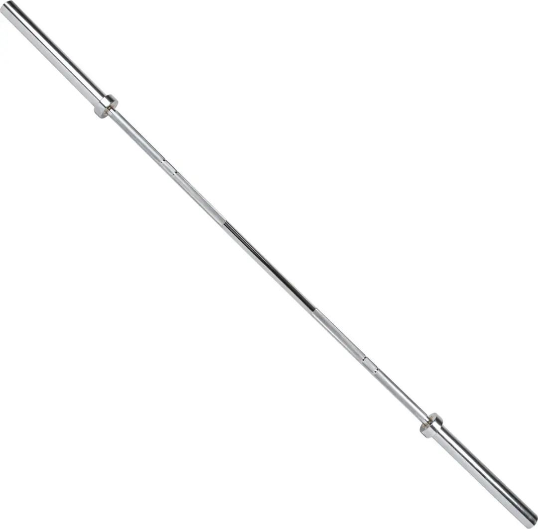 Virtufit Olympische Halterstang 200cm - 50mm - Zilver - afbeelding 6 van 6