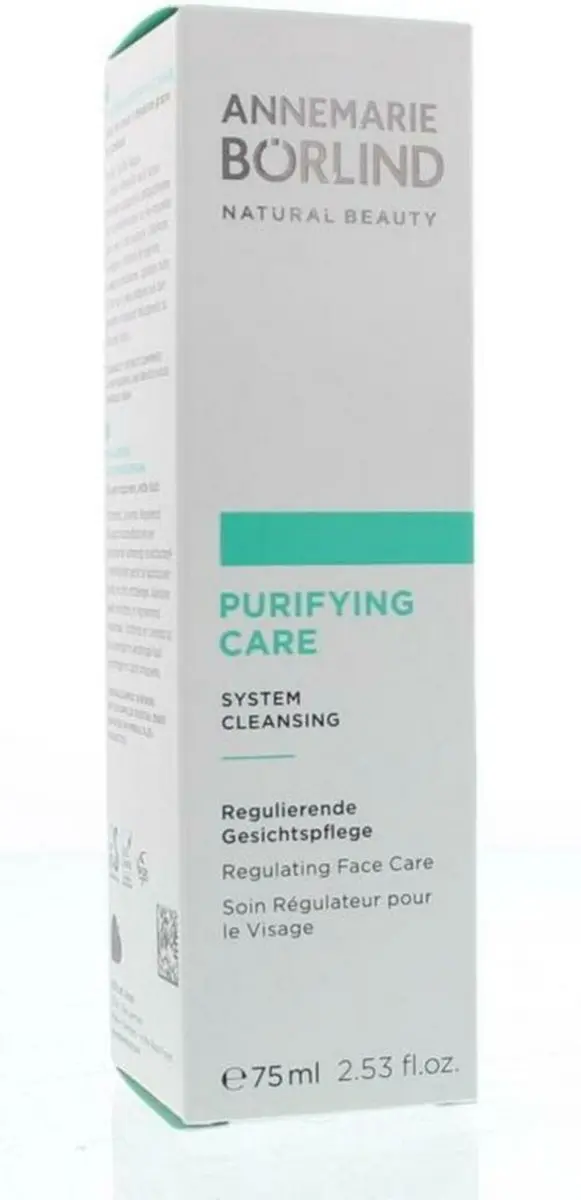 Annemarie Börlind Purifying Care Gezichtscrème 75ml