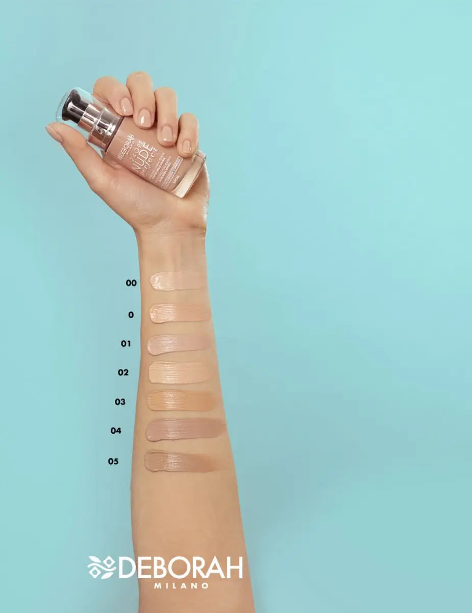 Deborah Milano 24ore Nude Perfect Pompflacon 30ml - 00 Ivory