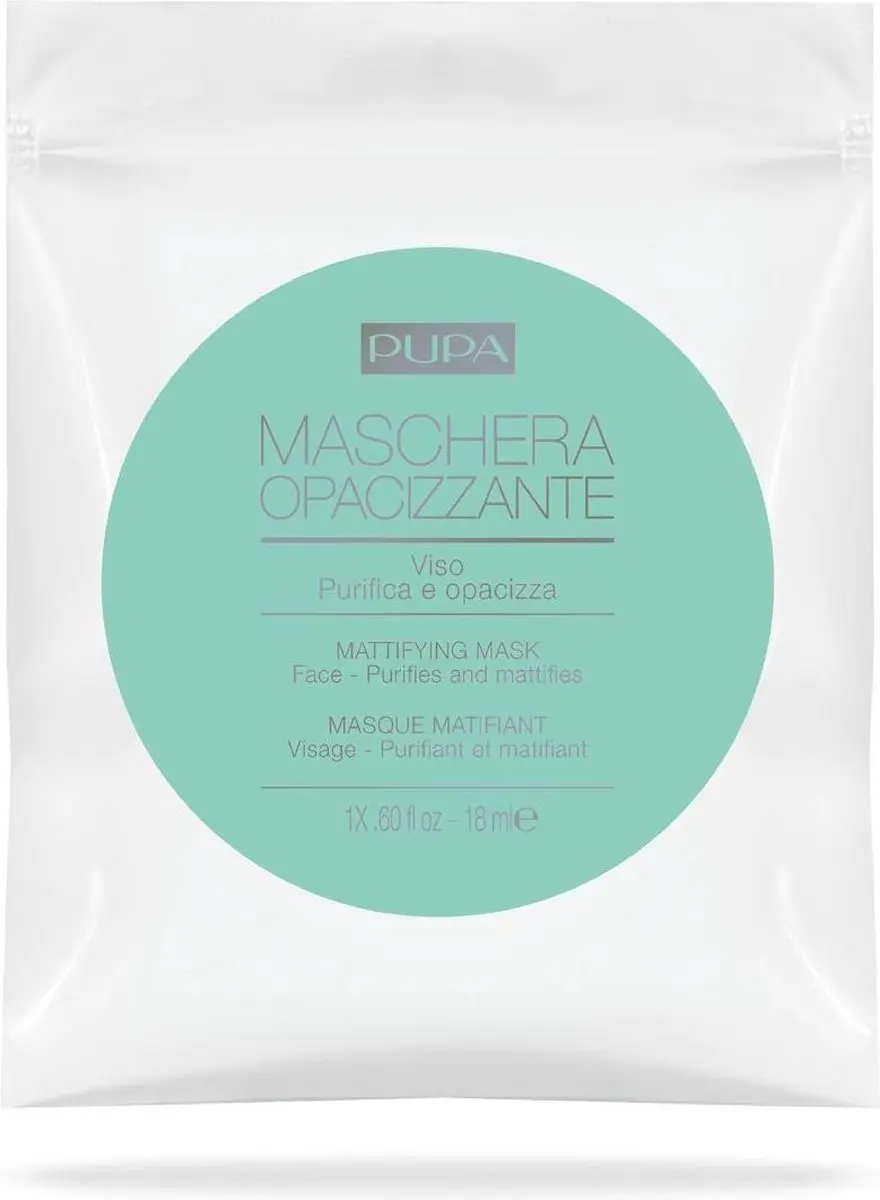 Pupa Milano Mattifying Mask 18ml - Wit