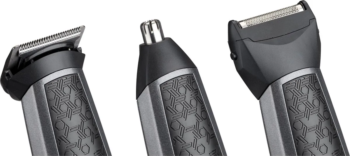 Babyliss MT727E 10-in-1 Multitrimmer - Grijs/Zilver/Zwart