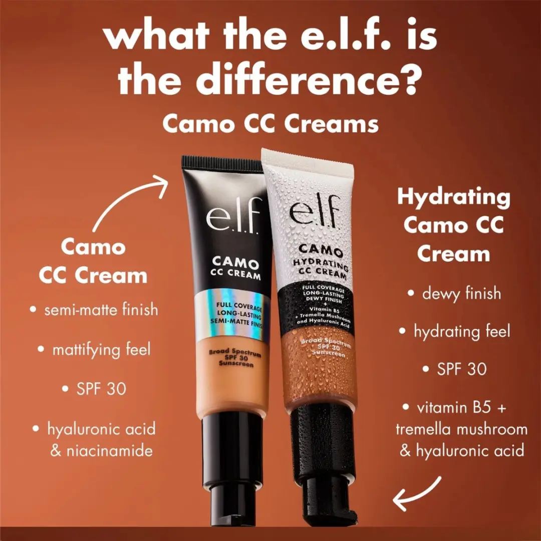 ELF Cosmetics Hydrating Camo CC Cream Deep 540N - 30g