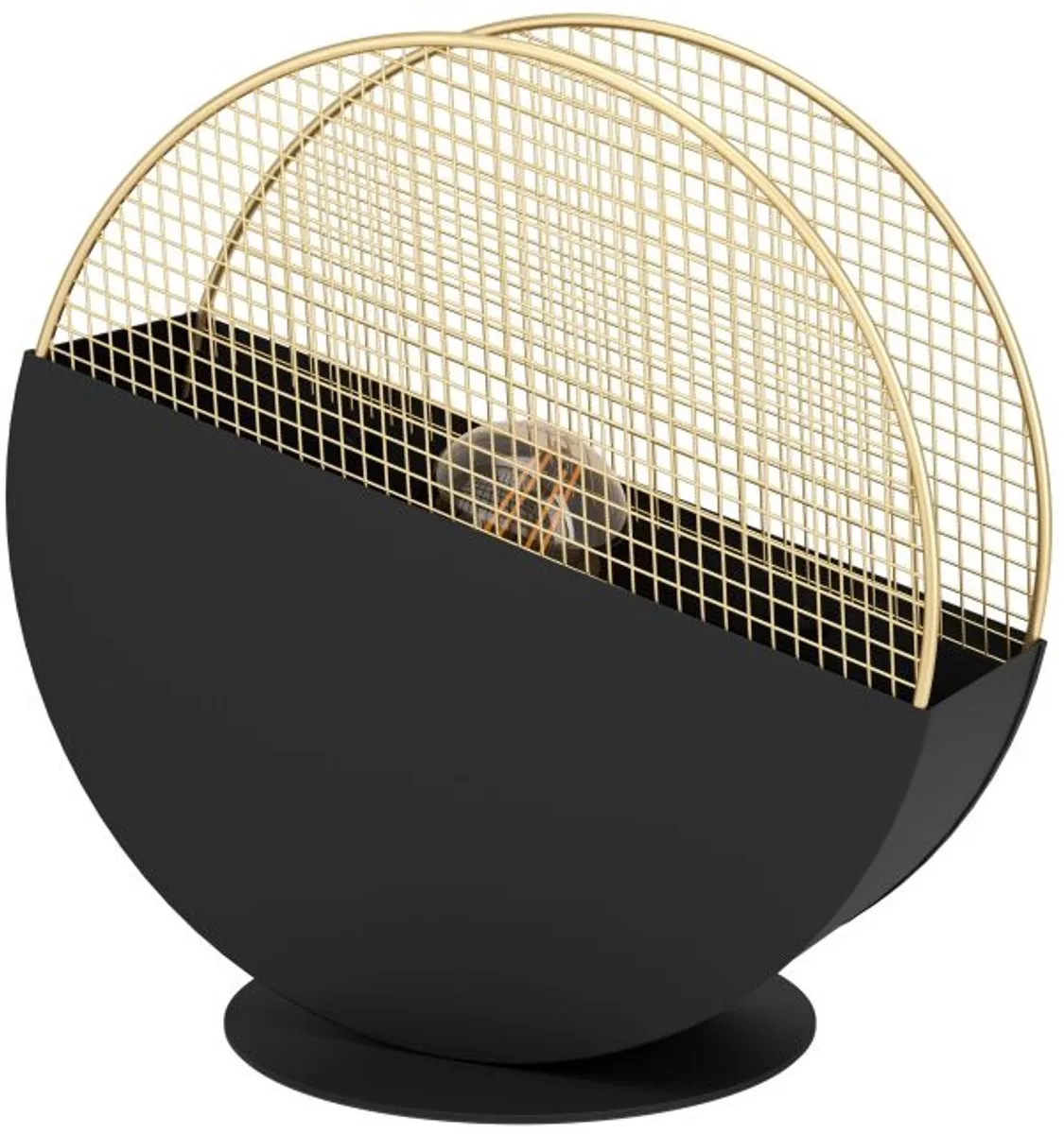 Eglo Mumbles Tafellamp E27 - 28cm - Zwart/Goud