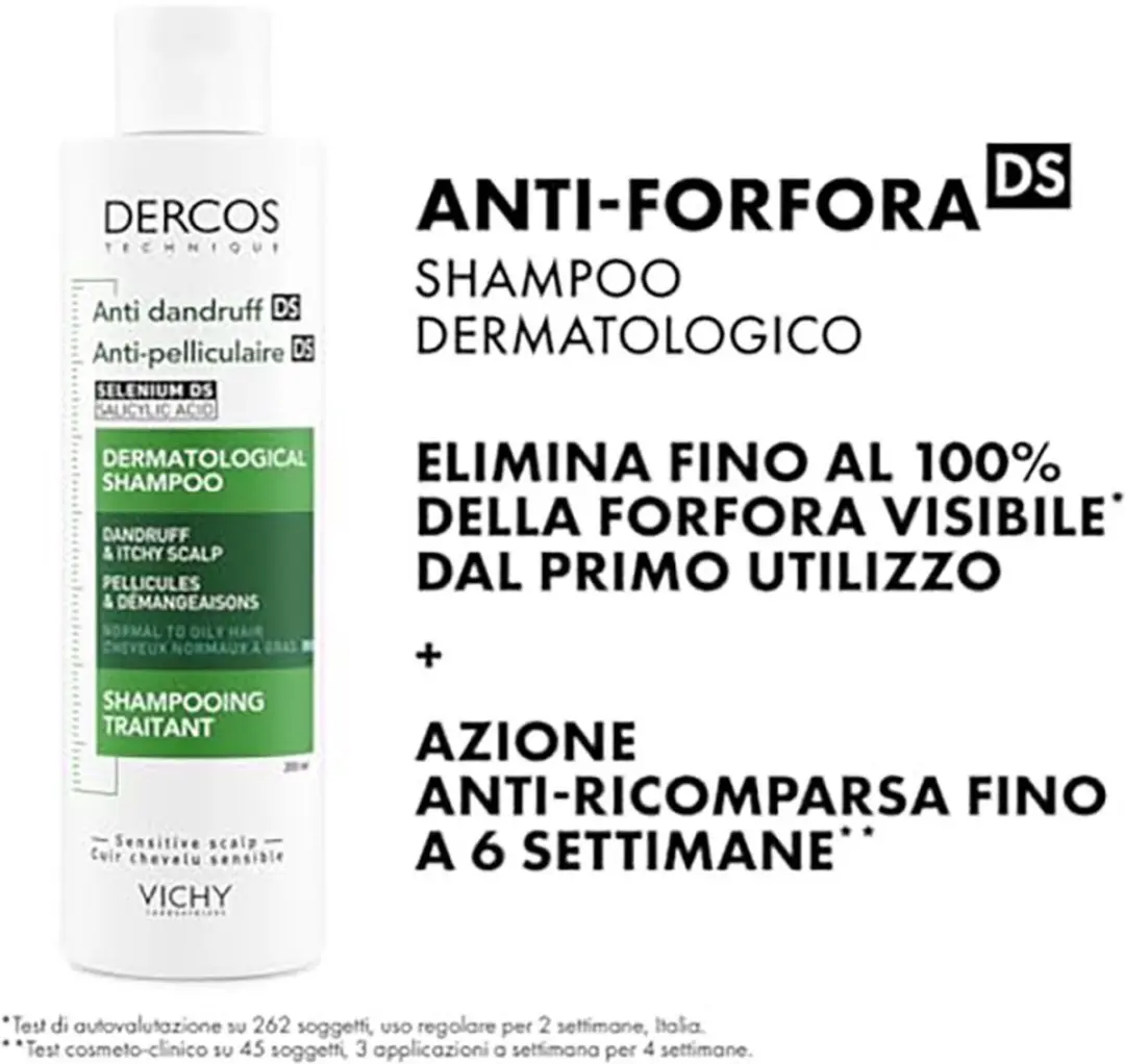 Vichy Dercos Technique Anti-roos Shampoo 200ml