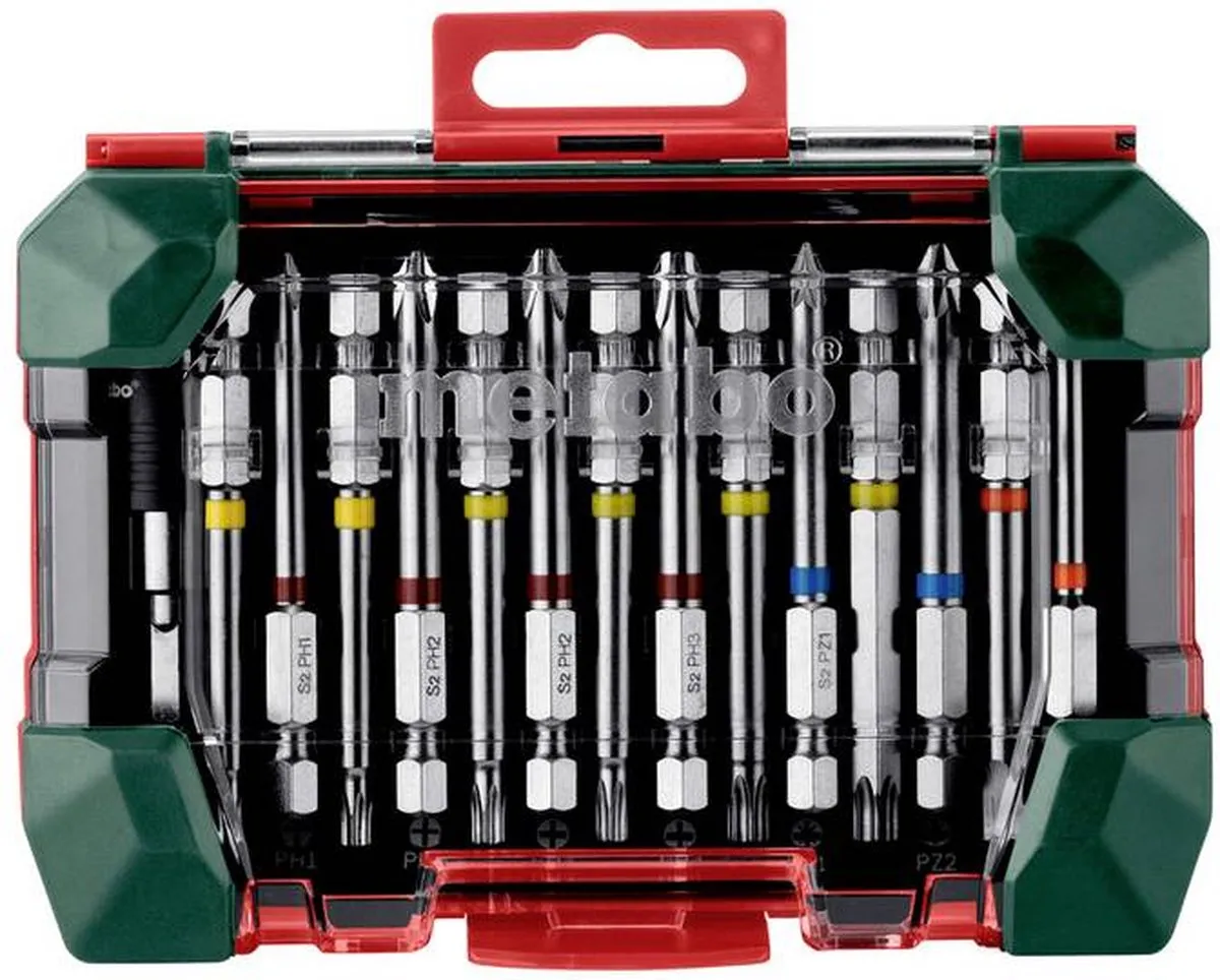 Metabo 626719000 Bitset 43-delig - Torx/PH/PZ/SL