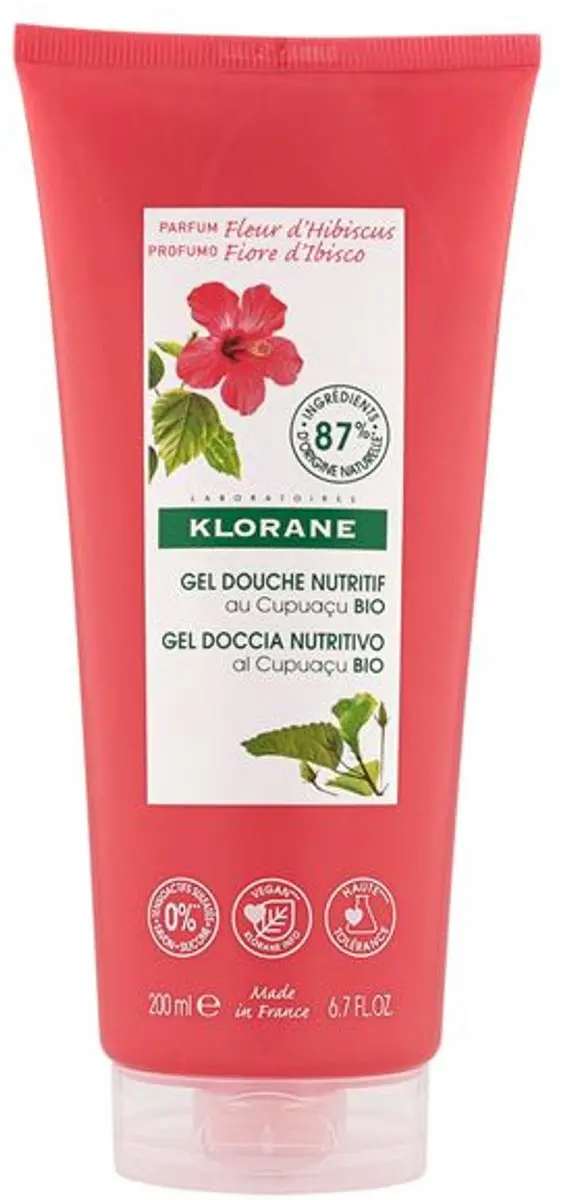 Klorane Huid Fleur d'Hibiscus Douchegel 200ml