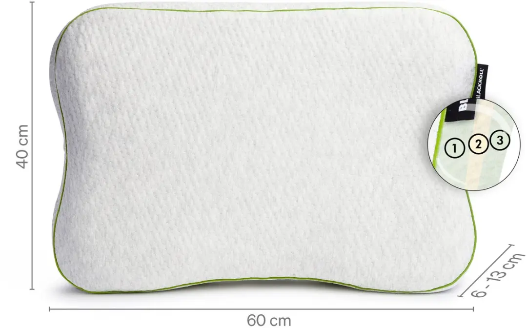 BLACKROLL Recovery Pillow Plus Hoofdkussen