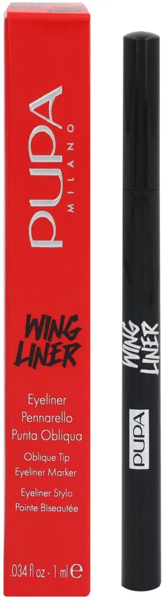 Pupa Milano Wing Liner - 1ml - Zwart