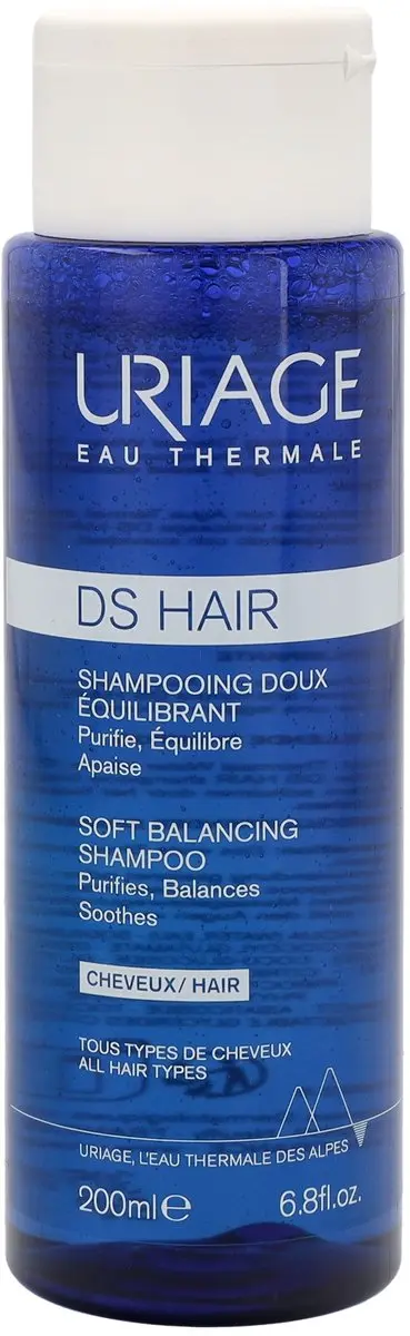 Uriage DS Hair Soft Balancing Shampoo 200ml