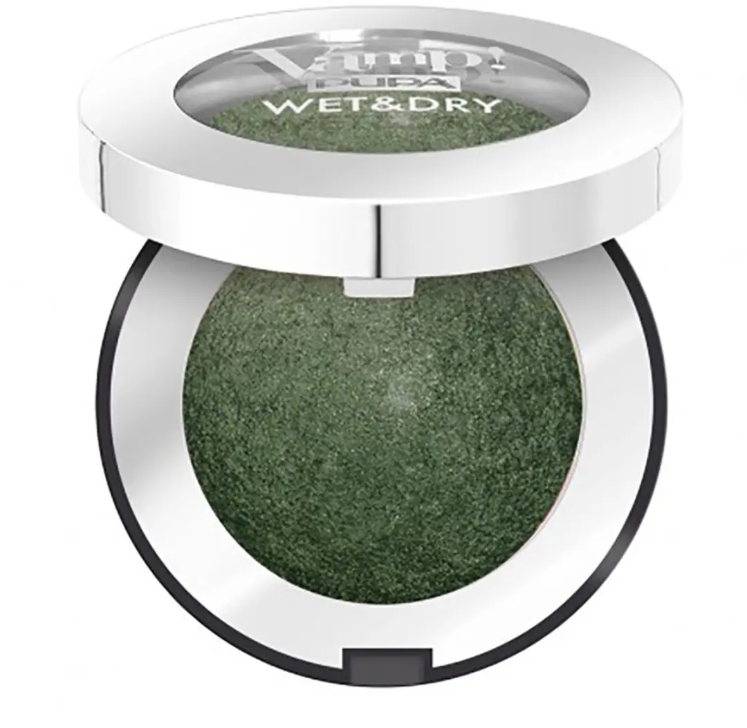 Pupa Milano Vamp! Oogschaduw Wet&Dry Military Green 409