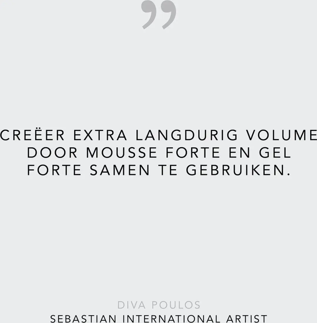Sebastian Professional Texturizing Mousse Forte 200ml