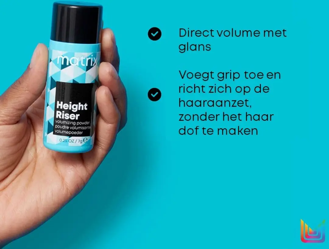 Matrix Height Riser Powder 7g - Zwart