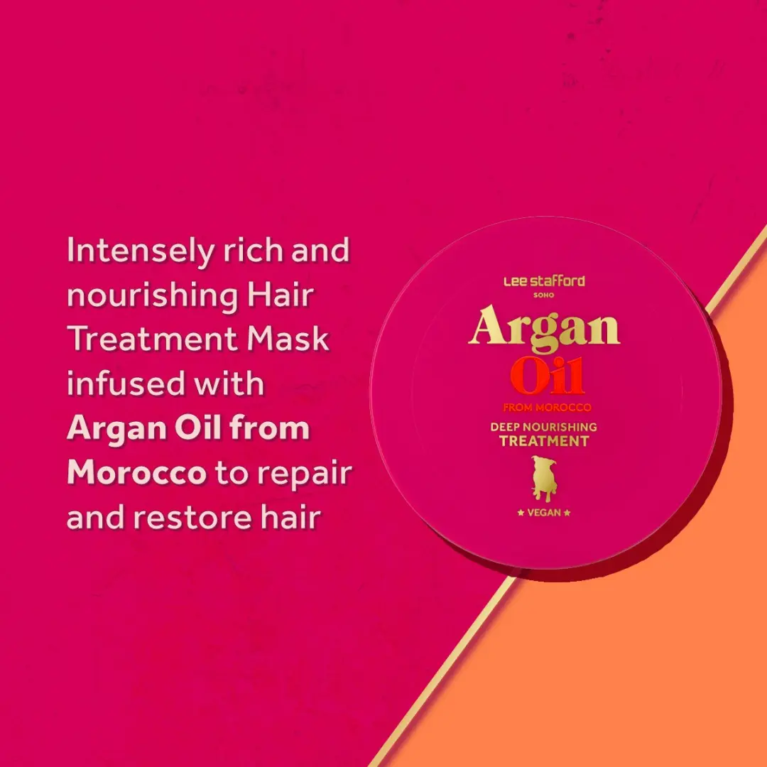 Lee Stafford Argan Oil Nourishing Giftset - 700ml (4 Stuks)