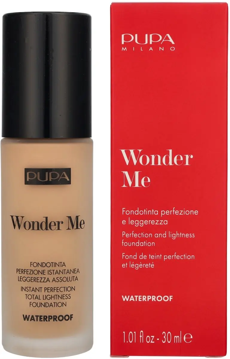 Pupa Milano Wonder Me Foundation Medium Beige 30ml