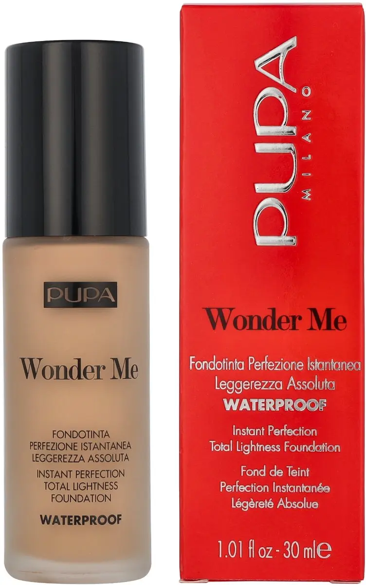 Pupa Milano Wonder Me Foundation Medium Beige 30ml - afbeelding 6 van 6