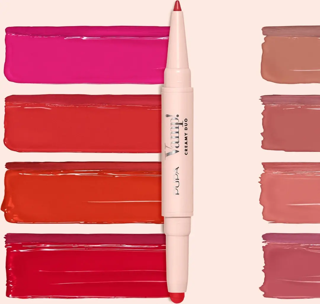 Pupa Milano Vamp! Creamy Duo Lip Pencil & Lipstick 003 Warm Nude