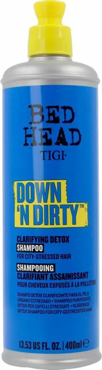TIGI Down 'N Dirty Clarifying Detox Shampoo 400ml