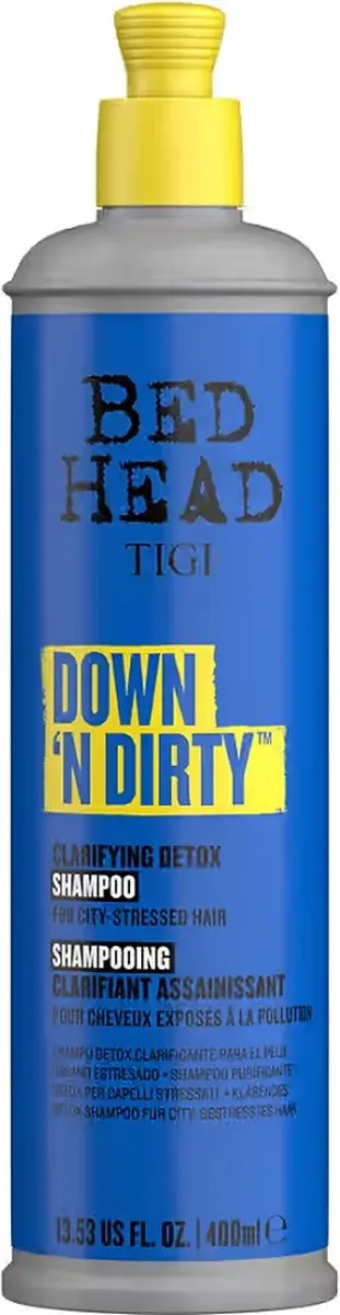 TIGI Down 'N Dirty Clarifying Detox Shampoo 400ml