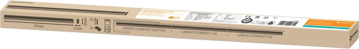 LEDVANCE Linear Compact 10W 1000lm - 60cm Koel wit