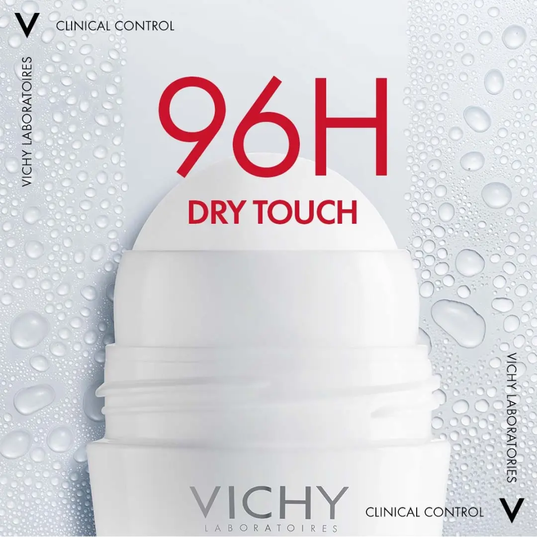 Vichy Deo V Roll 96h Clinical Control Duo - 2x50ml