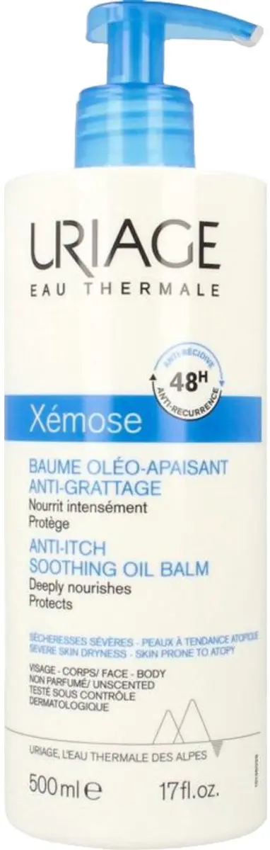 Uriage Xemose Kalmerende Oliebalsem 500ml