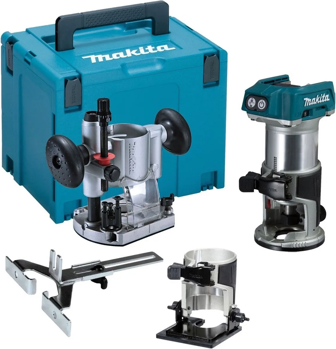 Makita DRT50ZJX2 Accu Boven-/Kantenfrees 18V