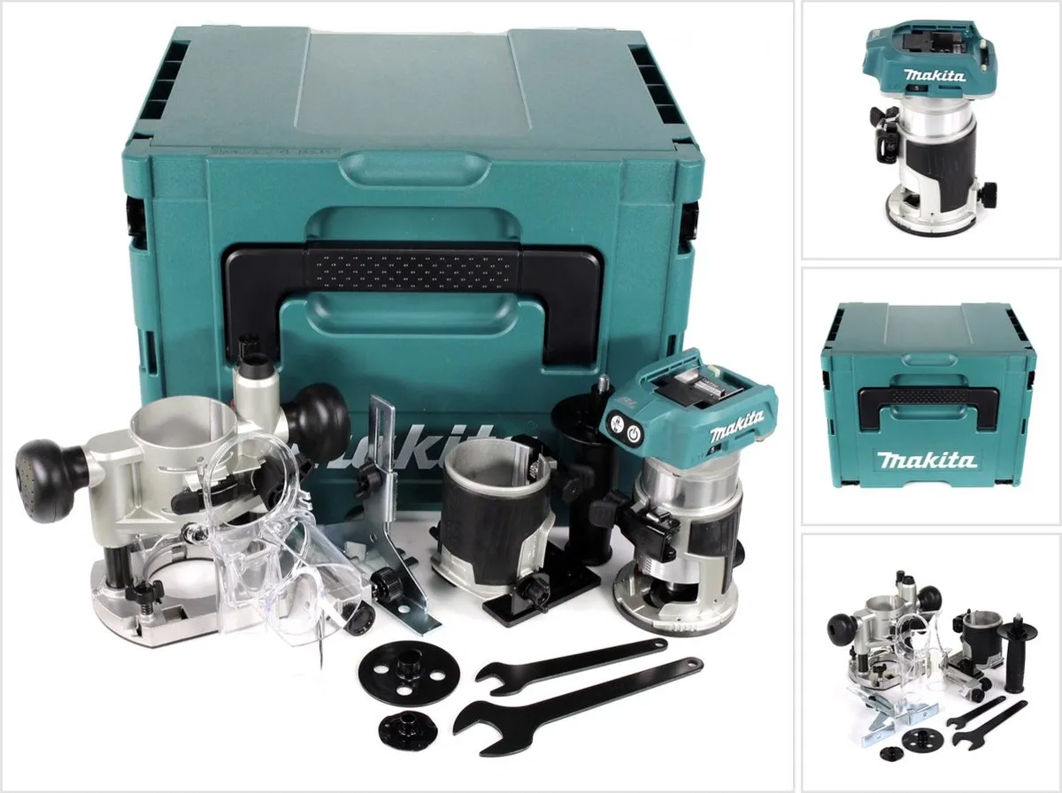 Makita DRT50ZJX2 Accu Boven-/Kantenfrees 18V