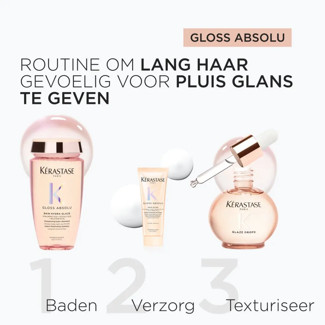 Kérastase Gloss Absolu Anti-Frizz Duo - 295ml