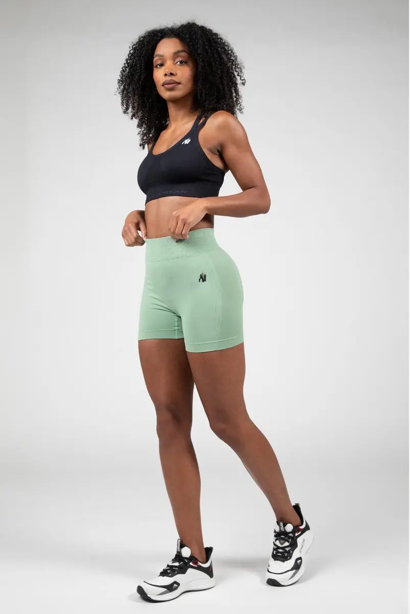 Gorilla Wear Whitney Seamless Sportbeha - Zwart
