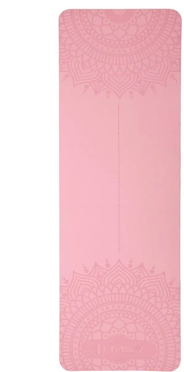 HMS Yoga Mat Roze 12mm
