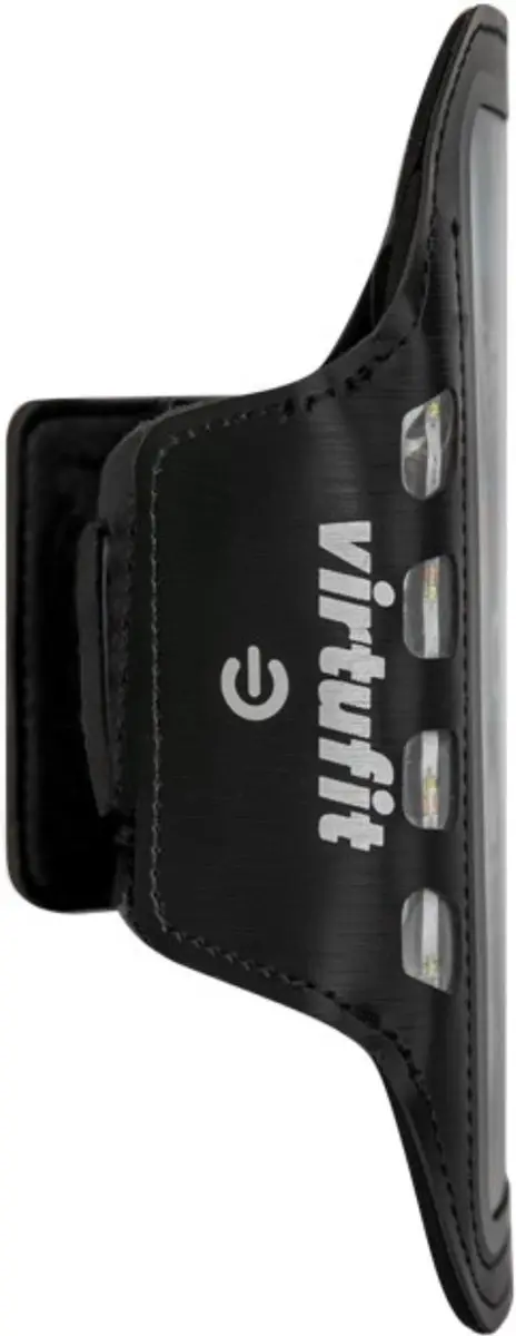 Virtufit Hardloop Telefoon Armband Pro LED - Zwart