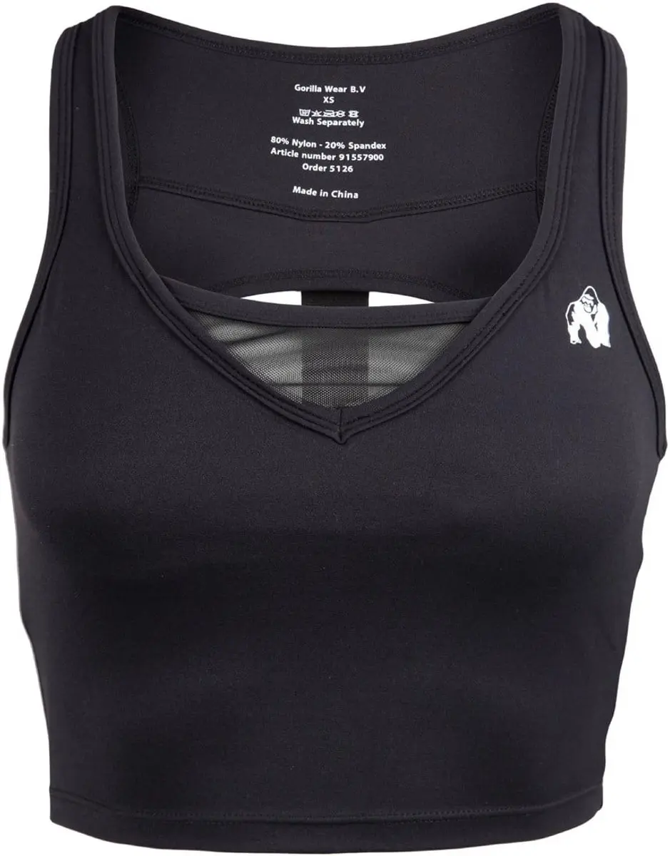 Gorilla Wear Willow Tanktop - Zwart M