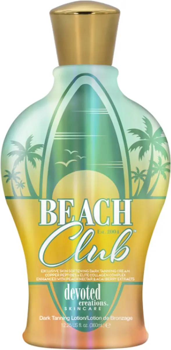 Devoted Creations Beach Club Zonnebankcrème 360ml