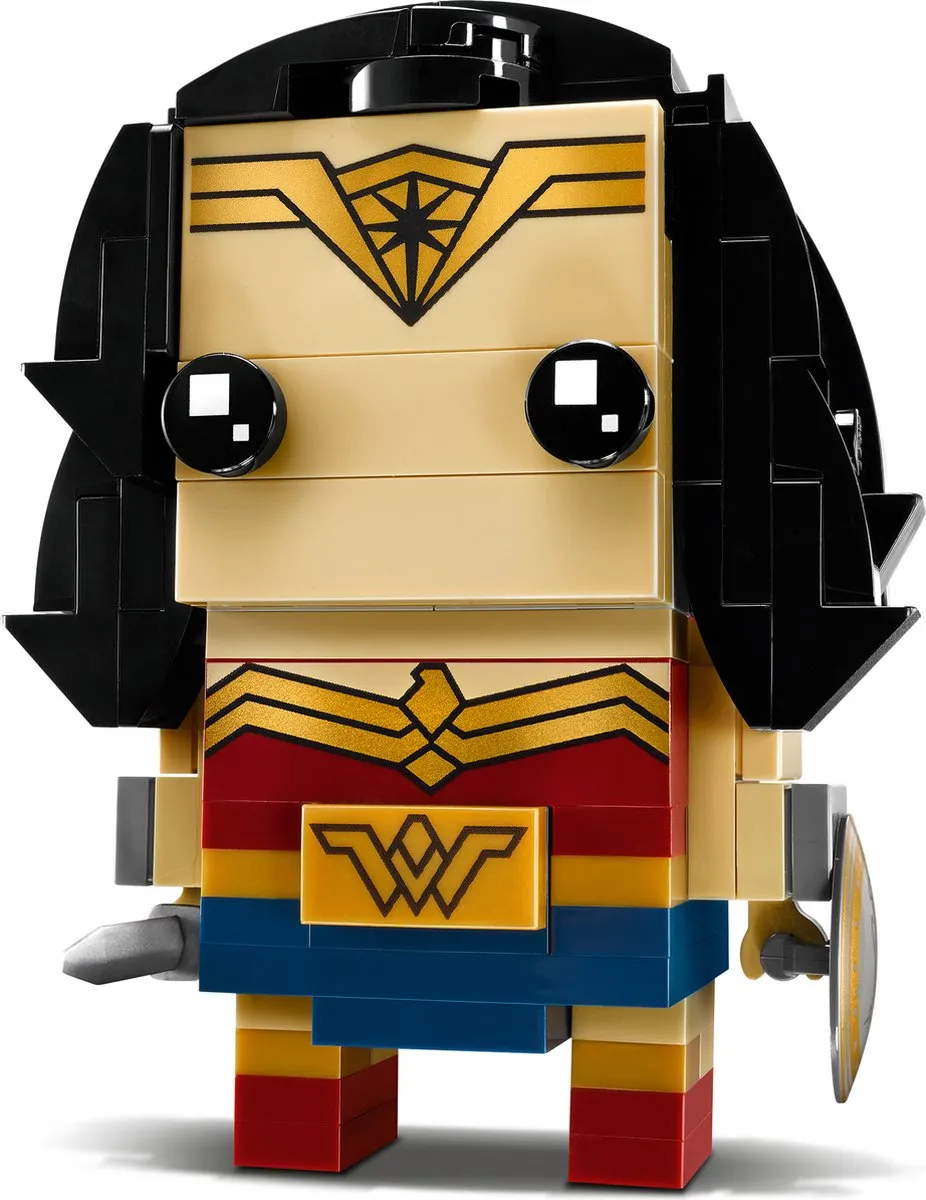 LEGO BrickHeadz Wonder Woman 41599 - 143 Stukken - Zwart - afbeelding 6 van 6