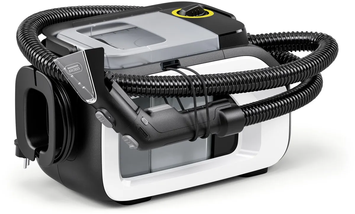 Kärcher SE 3 Compact Home Shoe - Sproeiextractie - Vlekkenreiniger - Meubelreiniger - Reiniger voor Bank, Auto, Textiel