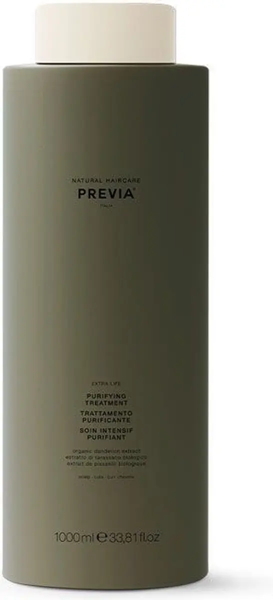 Previa Natural Haircare Extra Life Purifying Shampoo 1000ml