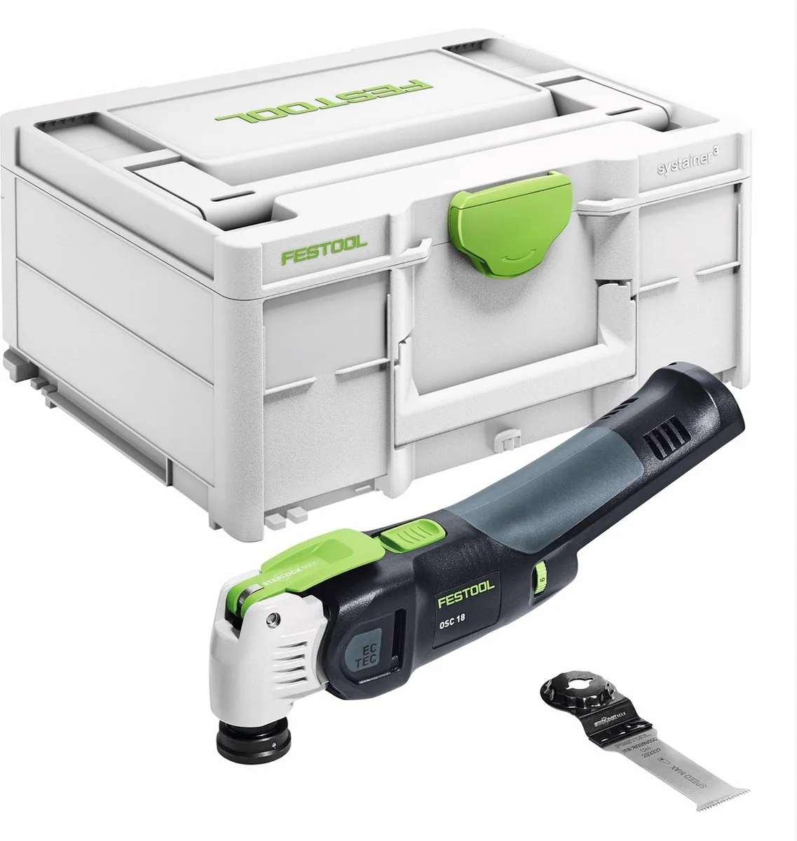 Festool VECTURO OSC 18 E-Basic 576591 Oscillerende Multitool